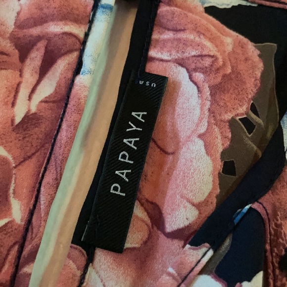 Fun Flower Papaya Top - Picture 4 of 7